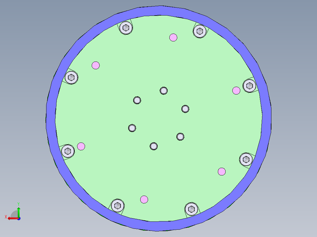 SCARA机械手3D图纸（带工程图） F605后视图
