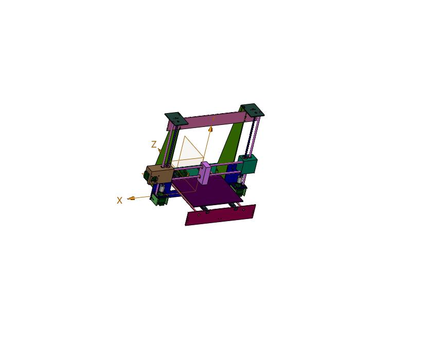 3结构3d打印机