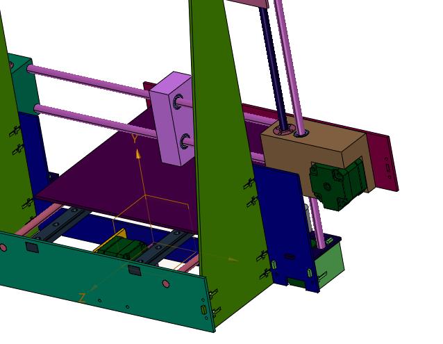 3结构3d打印机