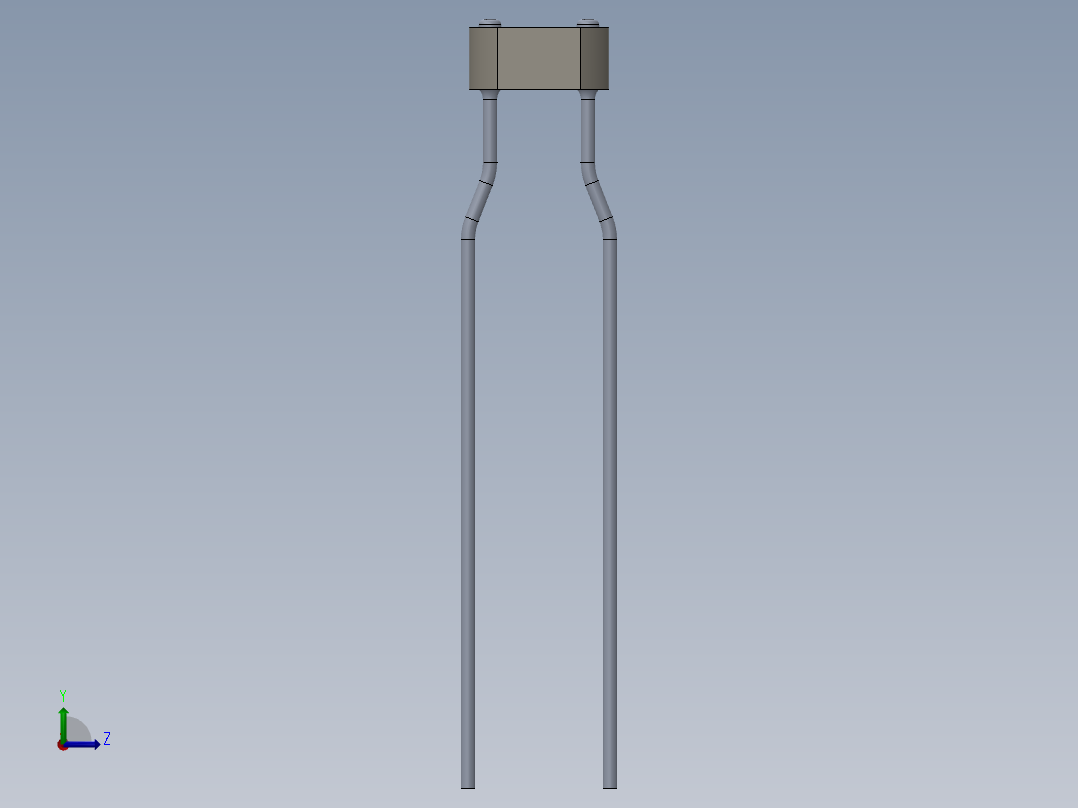 电容器 二极管 电阻器-Photo Resistor GL5528左视图