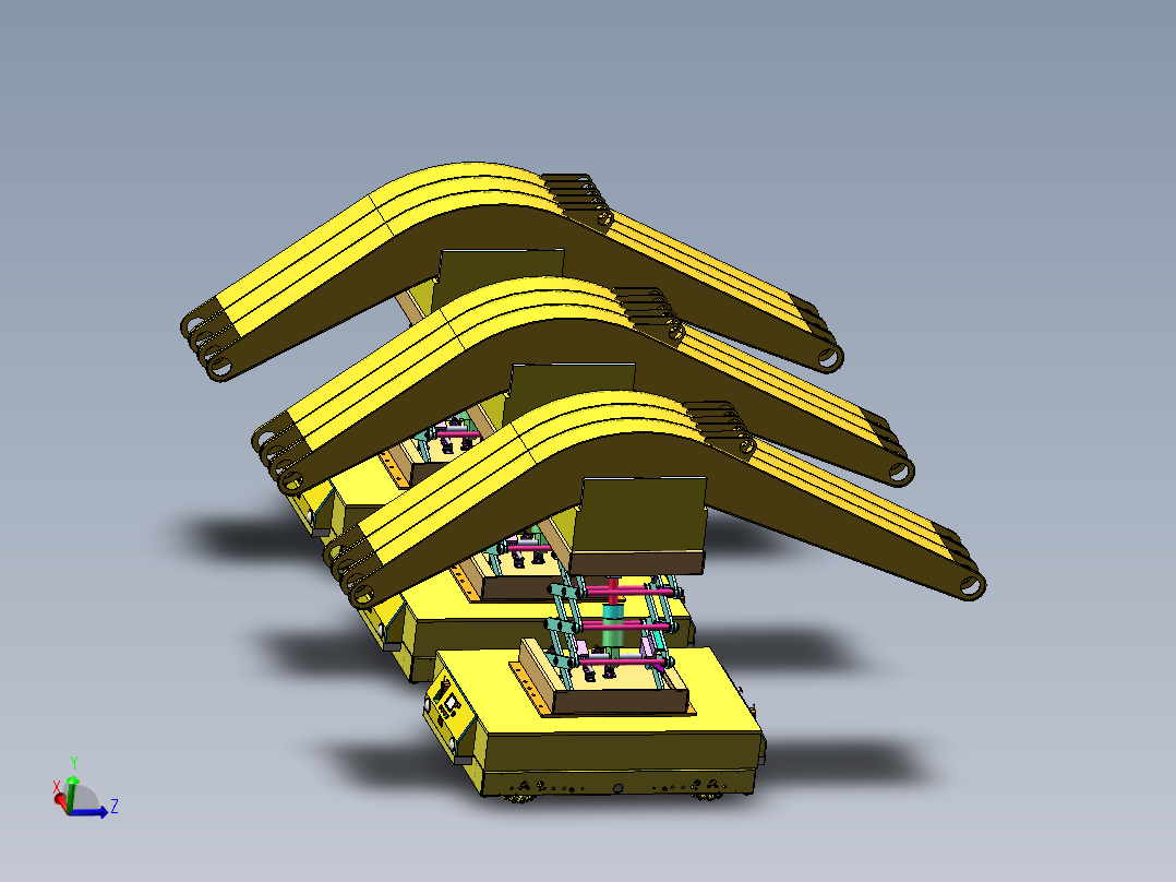 动臂的AGV转运模拟==1177330=100