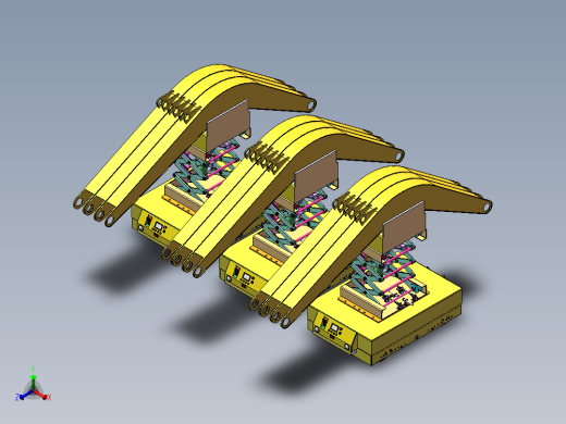 动臂的AGV转运模拟==1177330=100正等轴测缩略图