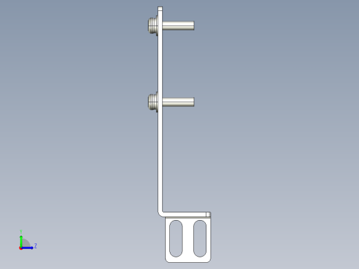 基恩士PZ-B23_kc图纸模型左视缩略图