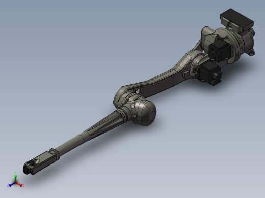 Atlas机器人3D模型正等轴测缩略图