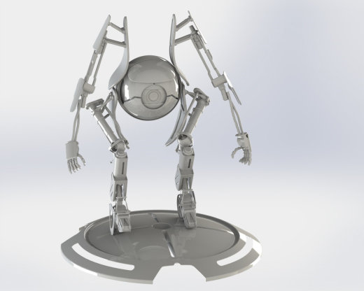 Atlas机器人3D模型缩略图