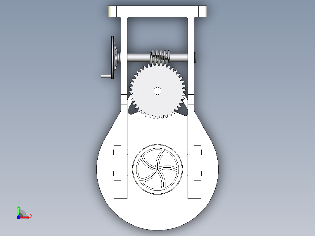 虹膜机构15前视图