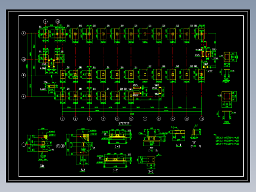 某公司投资完整钢结构工程CAD图