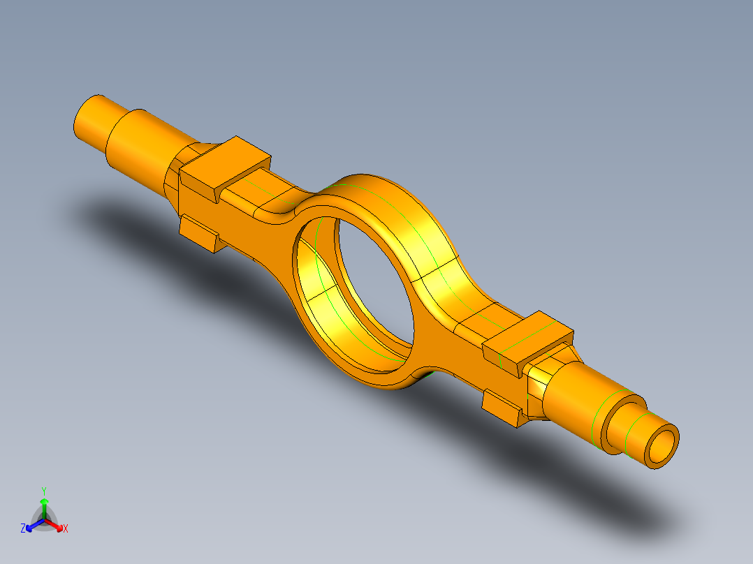 20240509车桥建模正等轴测图