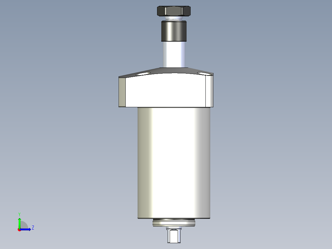 KOSMEKWHE1000-2SLD多系列多零件图纸模型左视图
