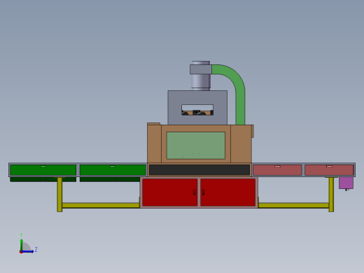 UV固化炉(X_T)左视缩略图