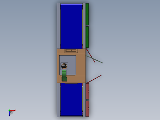 UV固化炉(X_T)俯视缩略图