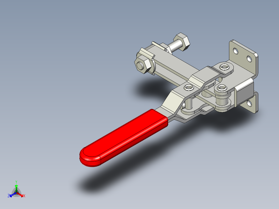 垂直式夾鉗SSP(M)-3D多系列多零件图纸模型