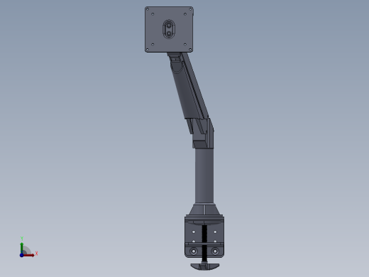 监视器可调臂（支架）设计模型156508==30前视缩略图