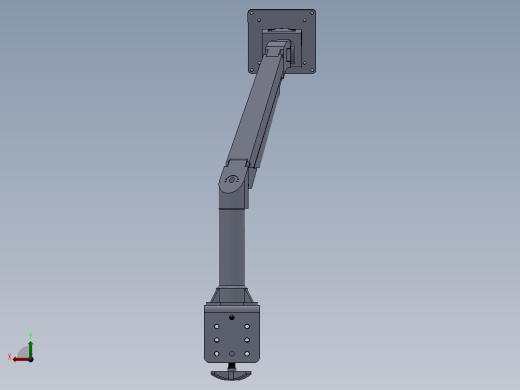 监视器可调臂（支架）设计模型156508==30后视缩略图