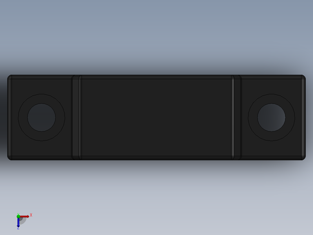 BF轴承块俯视图