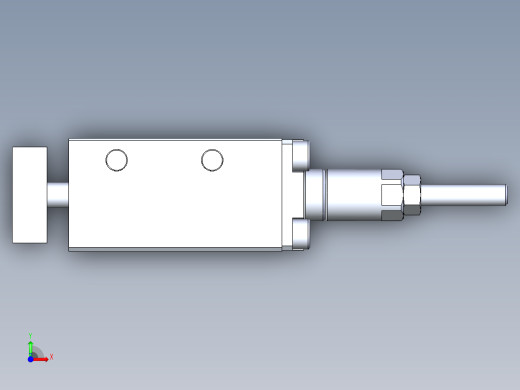 AIRTAC_TCLJ12x20-10气缸模型前视缩略图