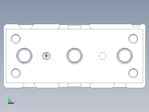 AIRTAC_TCLJ12x20-10气缸模型左视缩略图