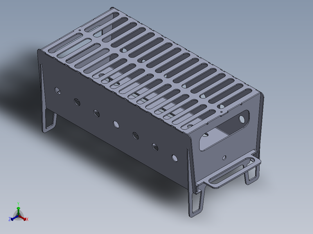 烧烤炉-1烧烤炉(71)正等轴测图