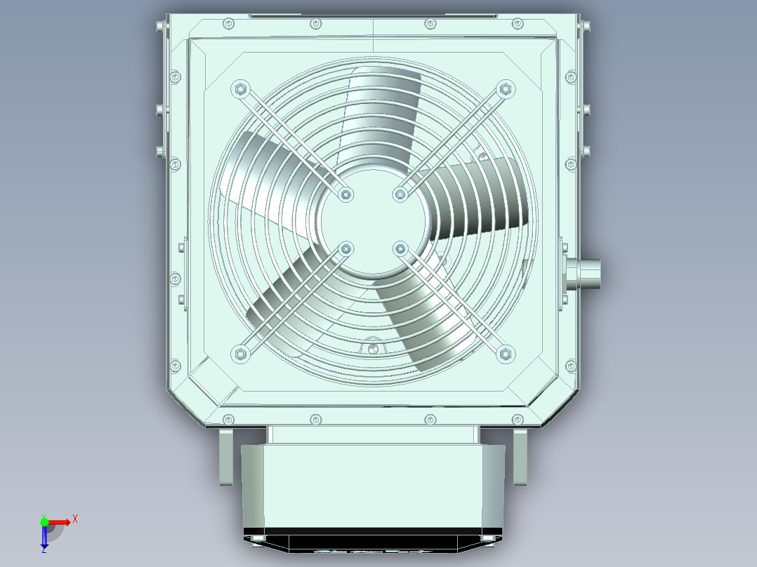 ABB M3EB 160A 4 - 3GEB162712-HDA俯视图