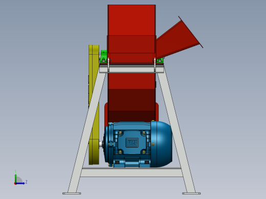 破碎机、木材破碎机左视缩略图