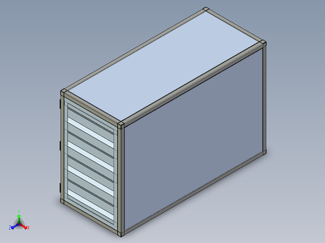 工业风储物柜 洗手台