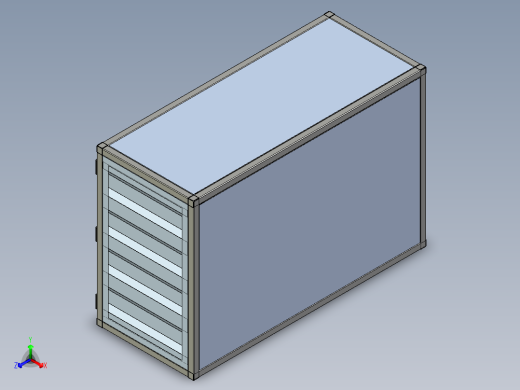 工业风储物柜 洗手台