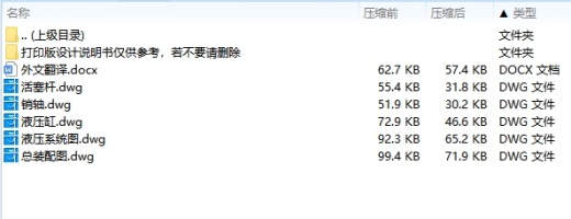 湖南某水电站船闸输水廊道反弧门630KN-3.65m液压启闭机设计5张CAD图缩略图