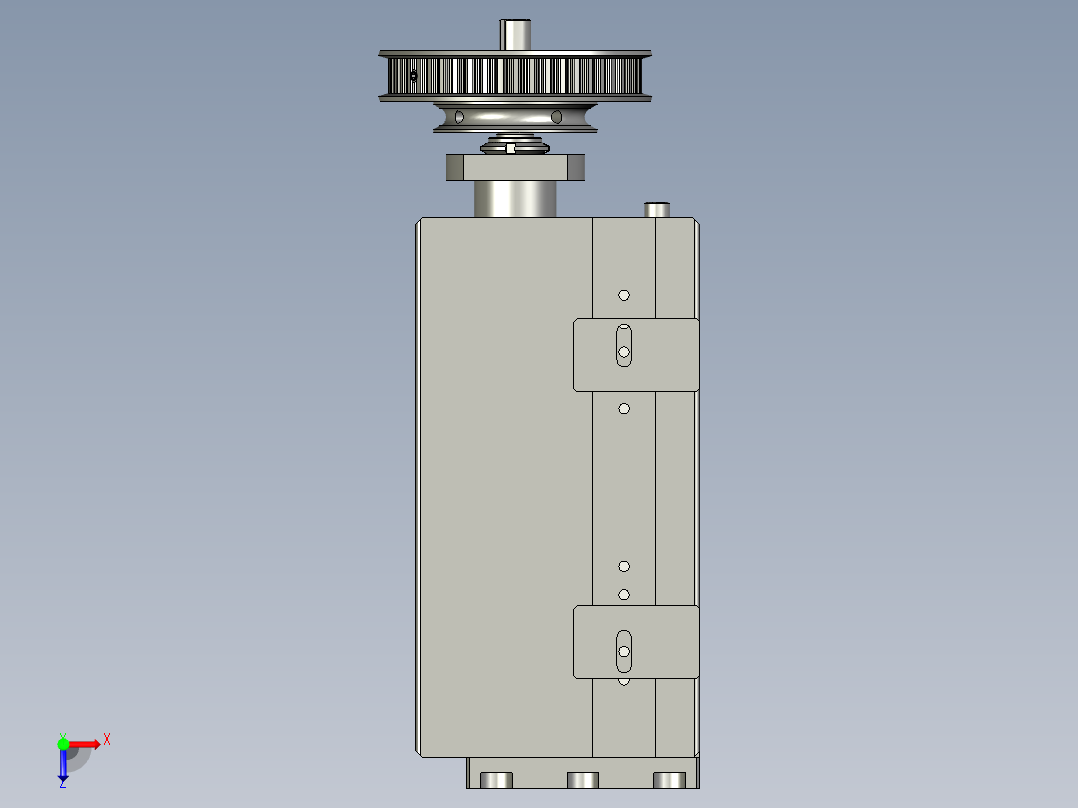 q26TLSJZ-03-夹送组件1俯视图