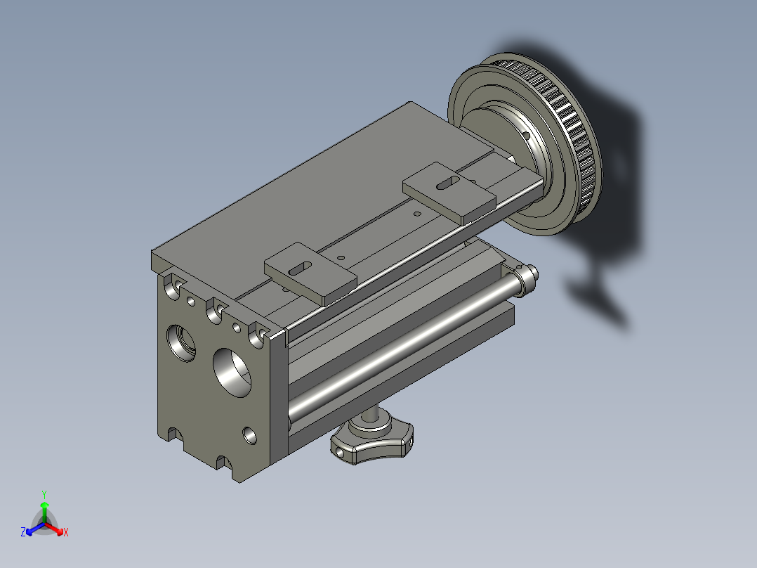 q26TLSJZ-03-夹送组件1正等轴测图