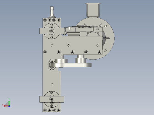 顶升2机构后视缩略图