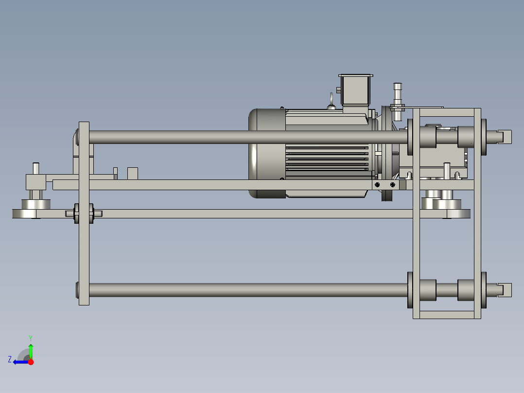 顶升2机构右视图