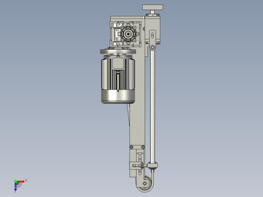 顶升2机构俯视缩略图