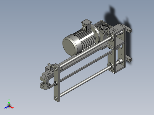 顶升2机构正等轴测缩略图