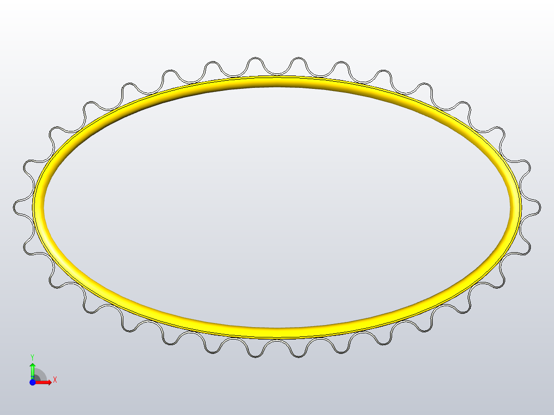 动态滚轮前视图