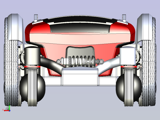 电动轮椅 代步车动力结构后视缩略图