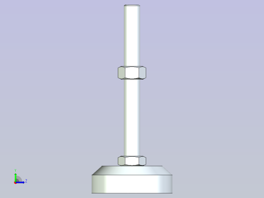 脚轮脚杯3D  WAL31-D80-M16-L150.x_t左视缩略图