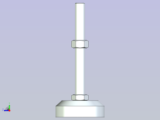 脚轮脚杯3D  WAL31-D80-M16-L150.x_t右视缩略图