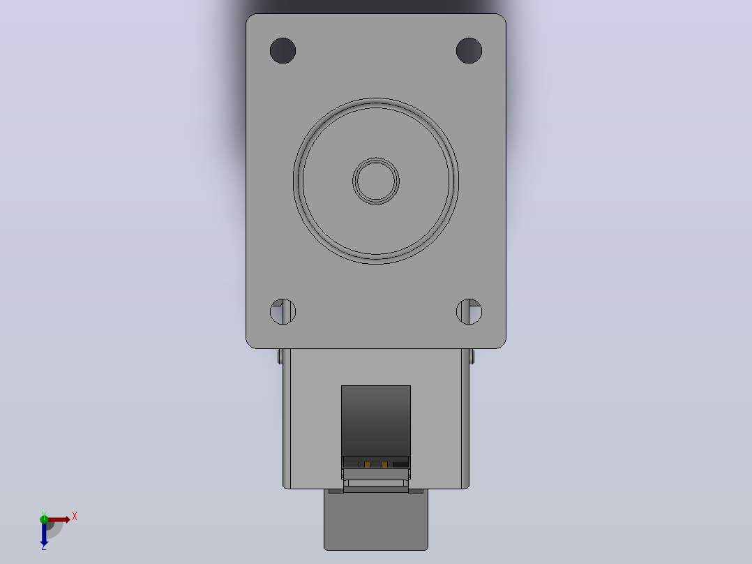 Z01-01B-100-(314B)普通工业轮[Z01-01B-160-314B]脚轮俯视图