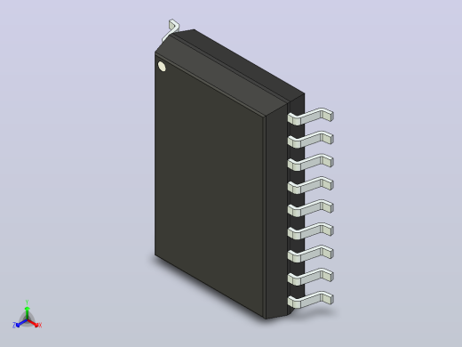 106x SOIC 封装（小外形集成电路）SOIC127P1032X265-18N