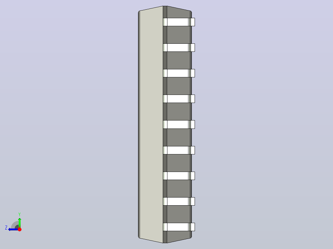 106x SOIC 封装（小外形集成电路）SOIC127P1032X265-18N右视图