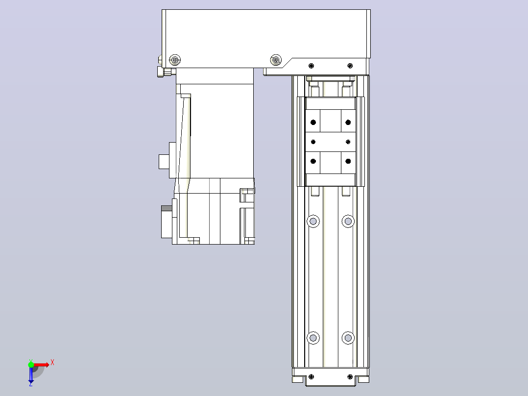 钢基模组TPA-KSR-4002C-150A1-ML-H1俯视图