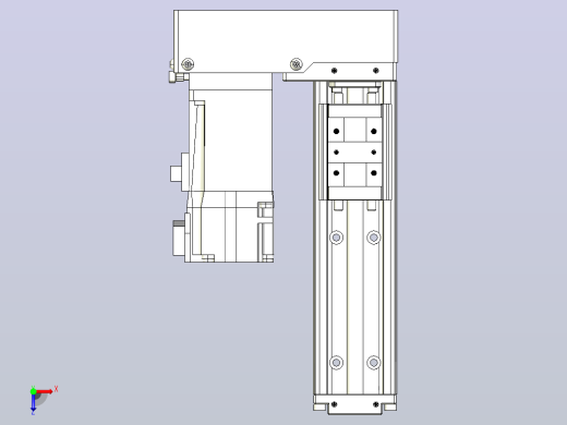 钢基模组TPA-KSR-4002C-150A1-ML-H1俯视缩略图