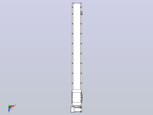 机器人皮带驱动直线轴TPA-GCB-150-P80-L1250-LU-M75-N3俯视缩略图