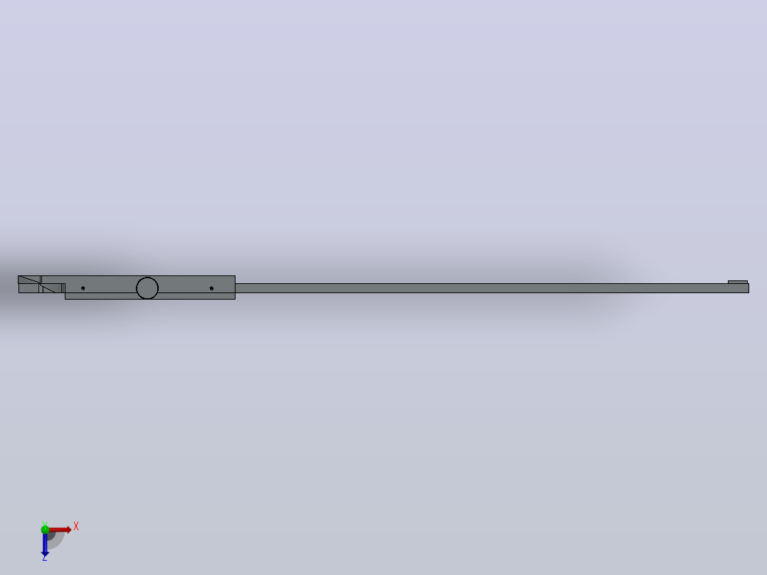 Solidworks制作游标卡尺俯视图