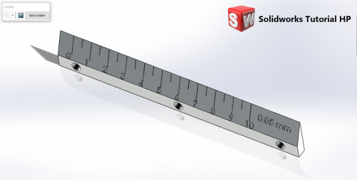 Solidworks制作游标卡尺缩略图