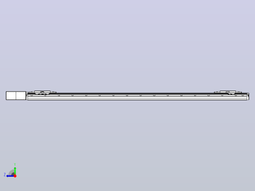 皮带直线轴双滑块型TPA-GCBS-120-P70-L575-QR-M20-N3右视缩略图