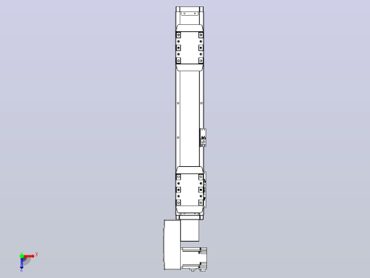 皮带直线轴双滑块型TPA-GCBS-80-P60-L125-QL-M20-N3俯视缩略图