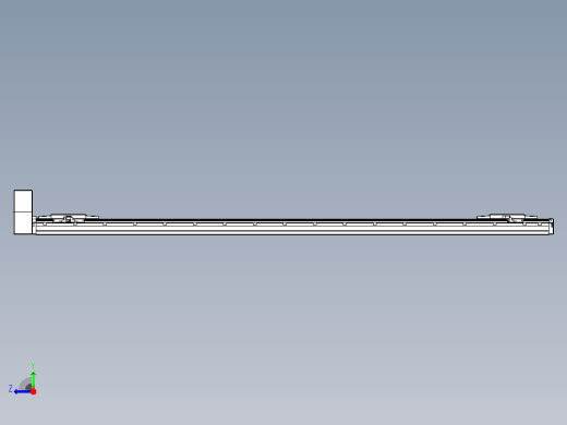 皮带直线轴双滑块型TPA-GCBS-120-P70-L625-RU-M20-N3右视缩略图