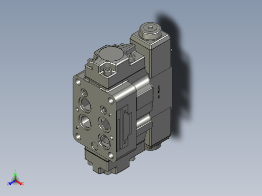 伊顿液压元件dg5v-7-c-m-u-30-dc-rock主视缩略图