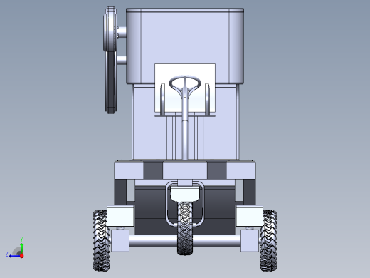 砖破碎机brick-crusher-machine-模型格式为 sw右视缩略图